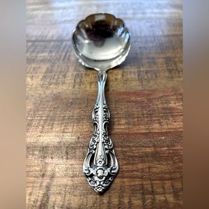 VTG Oneida Michelangelo Heirloom Stainless Steel  (GravyLadle) FLORAL PATTERN
